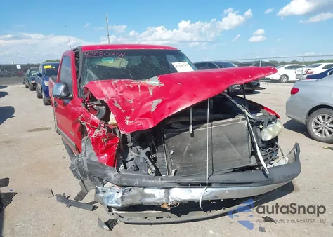 2002 Chevrolet Silverado 1500 Ls из США, поврежденный, VIN 2GCEC19T621103253